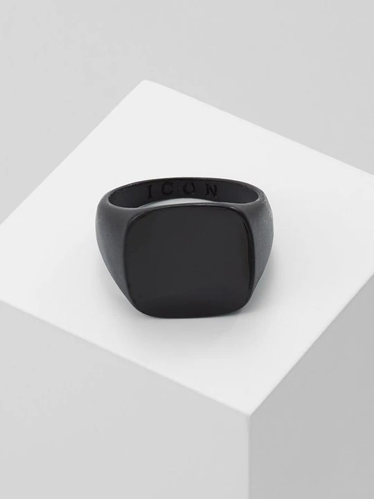Zdjęcie produktu Pierścionek Icon Brand czarny