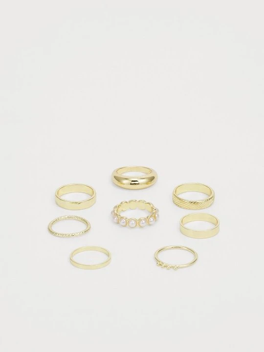 Zdjęcie produktu Pierścionek Pieces złoty