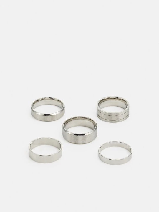 Zdjęcie produktu Pierścionek Pier One By Zalando srebrny