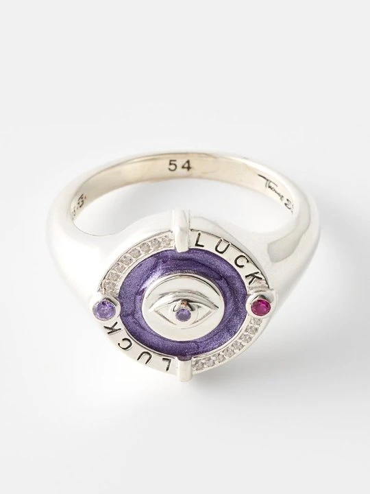 Zdjęcie produktu Pierścionek Thomas Sabo fioletowy