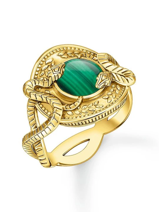 Zdjęcie produktu Pierścionek Thomas Sabo zielony