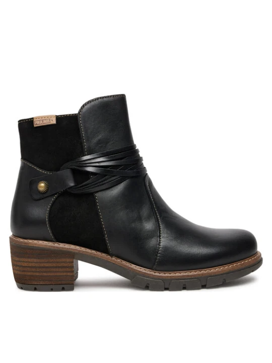 Zdjęcie produktu Pikolinos Botki W1T-8906C2 Czarny