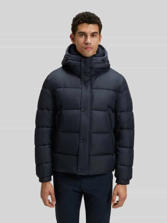 Zdjęcie produktu Pikowana kurtka o kroju regular fit z wodoodpornego materiału model ‘OMARIS’ Boss Ciemnoniebieski
