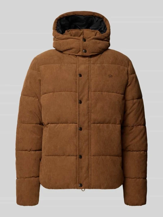 Zdjęcie produktu Pikowana kurtka w stylu sztruksu Superdry Camel
