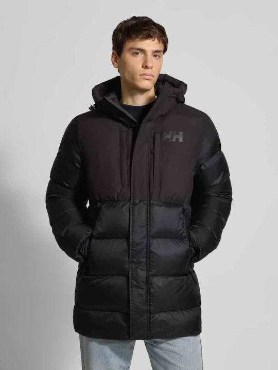 Zdjęcie produktu Kurtka w stylu puffer z nadruk z logo Helly Hansen Czarny
