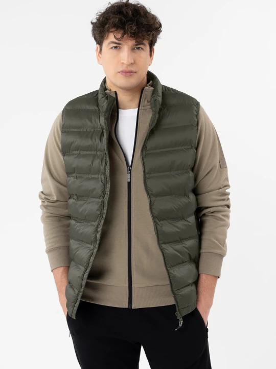 Zdjęcie produktu Pikowany bezrękawnik V-JUNIP Volcano Khaki