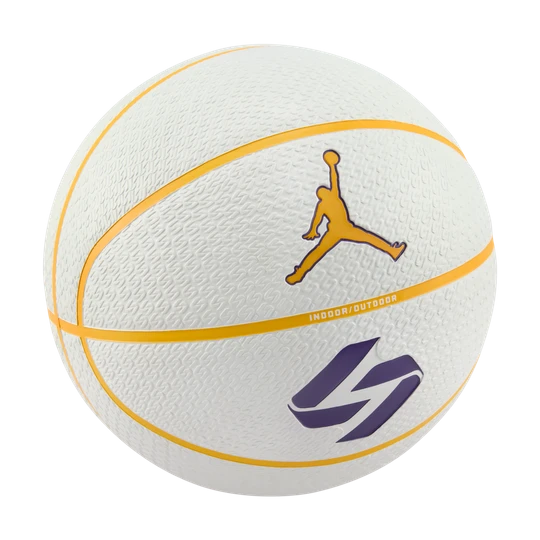 Zdjęcie produktu Piłka do koszykówki Luka Dončić Playground (bez powietrza) - Biel Nike