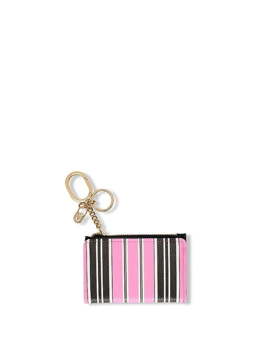 Zdjęcie produktu Pink and Black Stripe Składane etui na karty Victoria's Secret