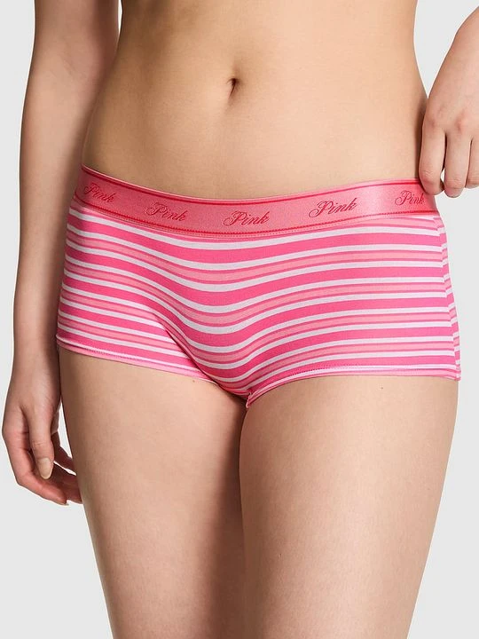 Zdjęcie produktu PINK Bawełniane figi Boyshort z logo Victoria's Secret