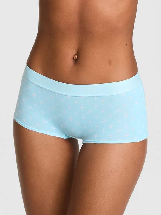 Zdjęcie produktu PINK Bawełniane figi Boyshort z logo Victoria's Secret
