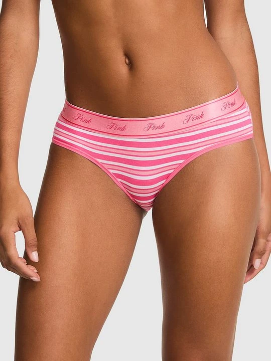 Zdjęcie produktu PINK Bawełniane figi Hiphugger z logo Victoria's Secret