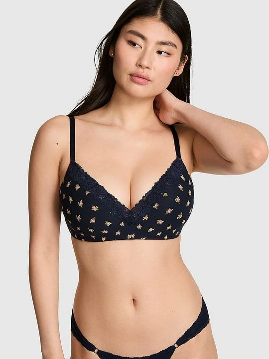Zdjęcie produktu PINK Biustonosz bez fiszbin Wear Everywhere z lekkim usztywnieniem Victoria's Secret