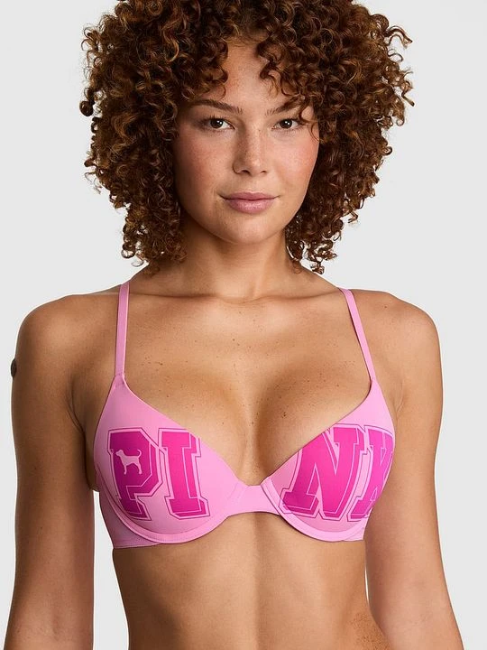 Zdjęcie produktu PINK Biustonosz push-up Wear Everywhere Victoria's Secret