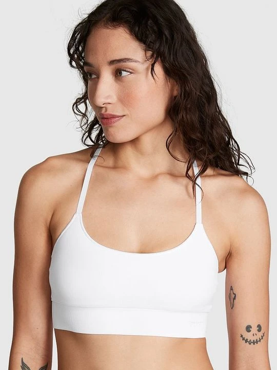 Zdjęcie produktu PINK Biustonosz sportowy Victoria's Secret Biały