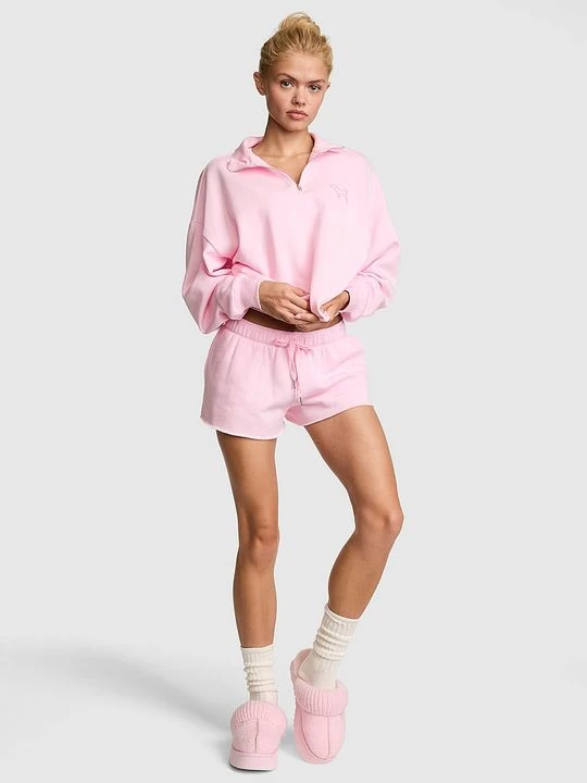 Zdjęcie produktu PINK Bluza Campus Fleece o prostym kroju z zamkiem 1 / 4 Victoria's Secret