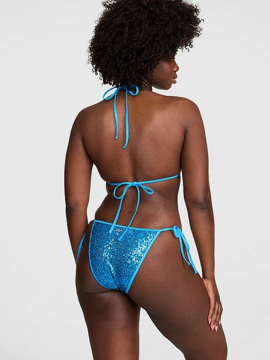 Zdjęcie produktu PINK Dół bikini cheeky wiązany po bokach Victoria's Secret