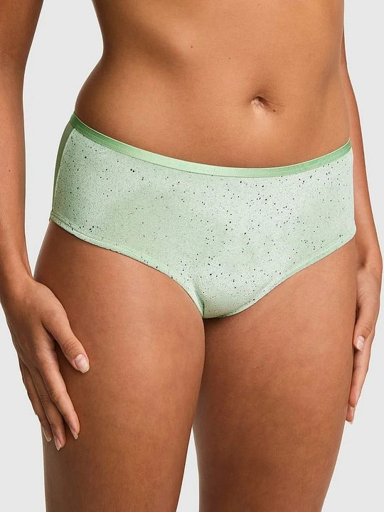 Zdjęcie produktu PINK Figi biodrówki Plush Touch Victoria's Secret Zielony