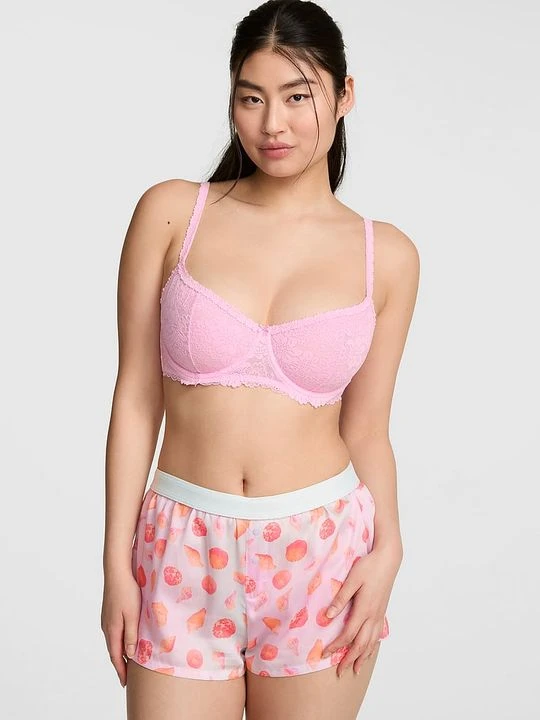 Zdjęcie produktu PINK Jedwabiste luźne szorty od piżamy Victoria's Secret