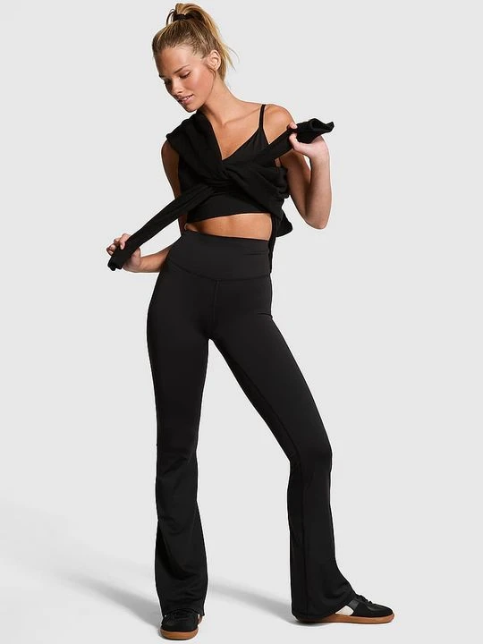 Zdjęcie produktu PINK Legginsy Flare Relay Victoria's Secret Czarny