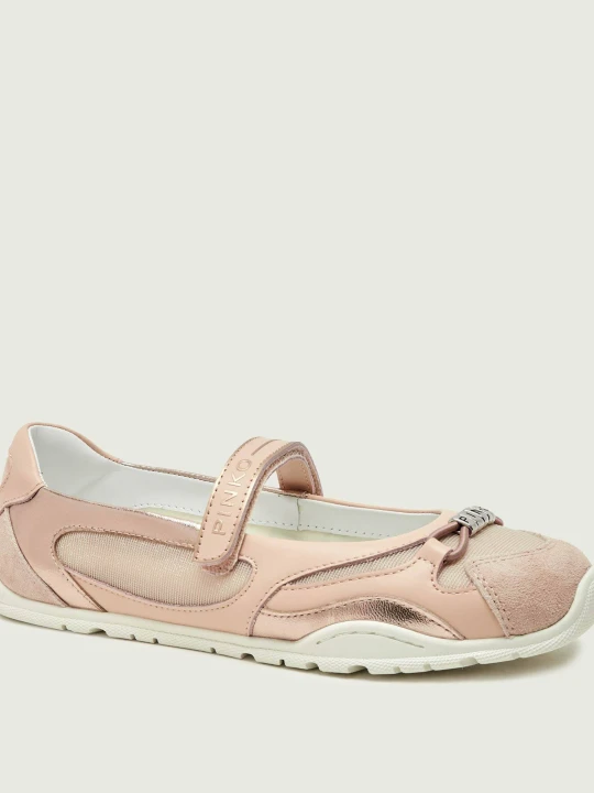 Zdjęcie produktu Pinko Baleriny Yulia 02 Mary Jane | zamsz