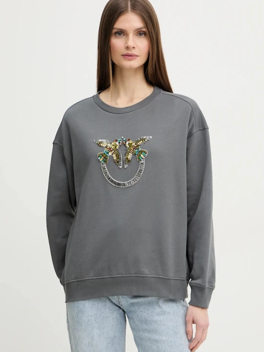 Zdjęcie produktu Pinko bluza bawełniana szary