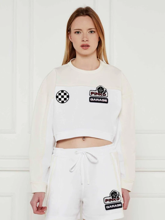 Zdjęcie produktu Pinko Bluza CONRAD | Cropped Fit biały
