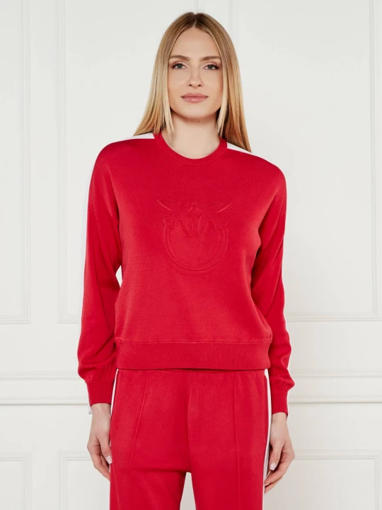 Zdjęcie produktu Pinko Bluza EMPORIO | Regular Fit czerwony
