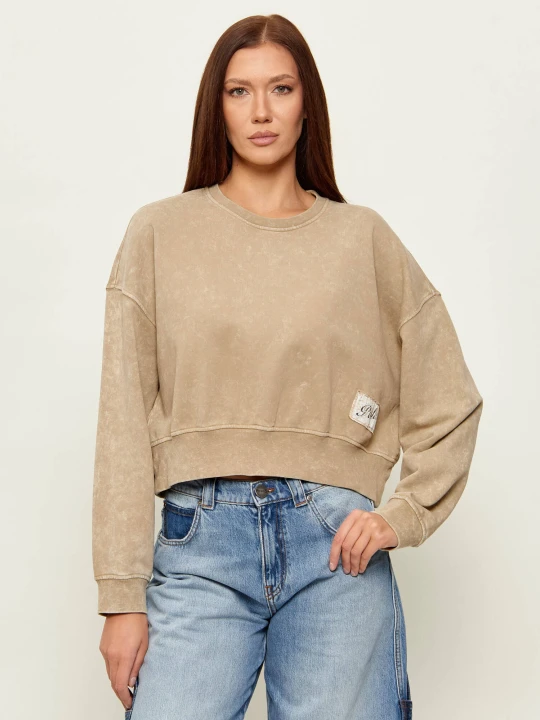 Zdjęcie produktu Pinko Bluza LAVACOURT | Loose fit beżowy