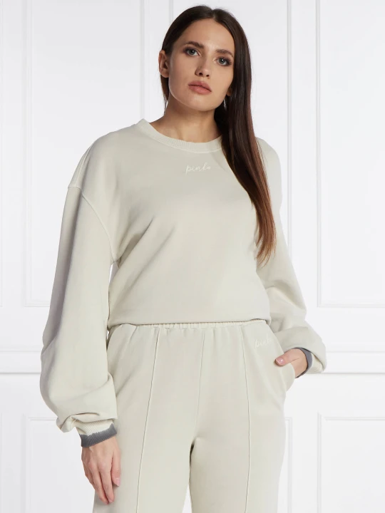 Zdjęcie produktu Pinko Bluza LAVAGNINA MAGLIA | Loose fit beżowy