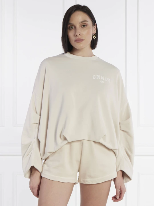 Zdjęcie produktu Pinko Bluza MACEDONIA | Loose fit beżowy