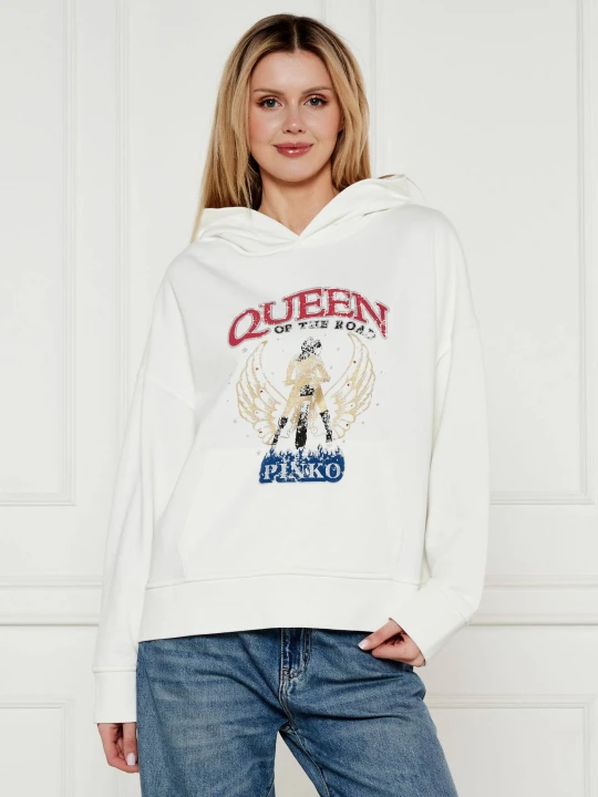 Zdjęcie produktu Pinko Bluza MAKAMBA | Regular Fit biały