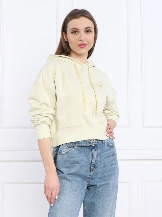 Zdjęcie produktu Pinko Bluza MEDITATIVO | Cropped Fit limonkowy