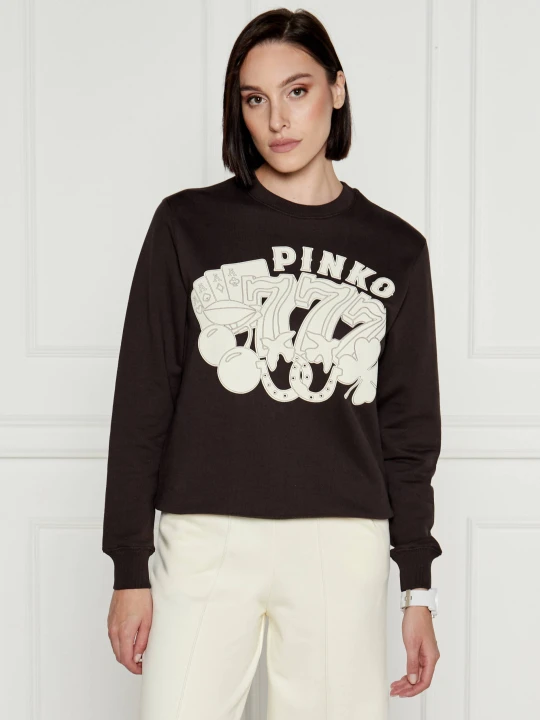 Zdjęcie produktu Pinko Bluza | Regular Fit brązowy