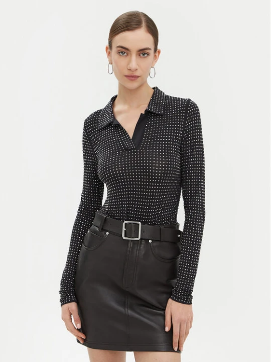 Zdjęcie produktu PINKO Bluzka 104452 A288 Czarny Regular Fit