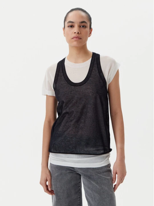 Zdjęcie produktu PINKO Bluzka 105152 A2LS Czarny Regular Fit