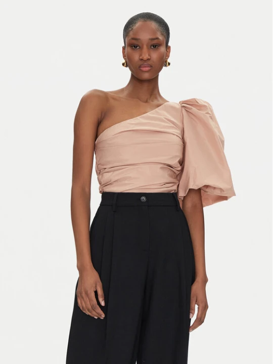 Zdjęcie produktu PINKO Bluzka Magnanina 104826 Y3LE Beżowy Regular Fit