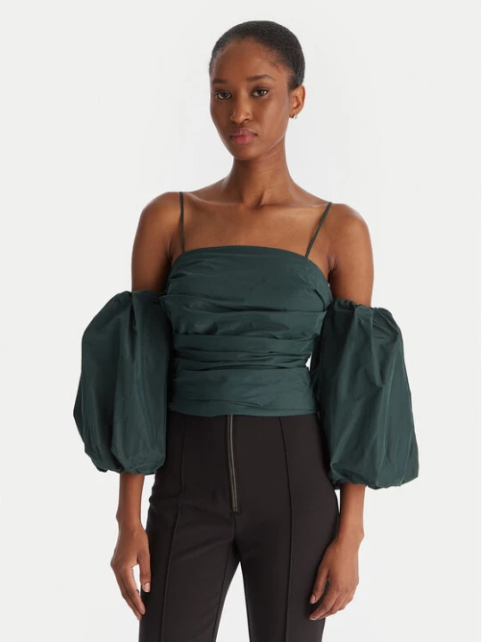 Zdjęcie produktu PINKO Bluzka Pallottoliere 105552 Y3LE Zielony Regular Fit