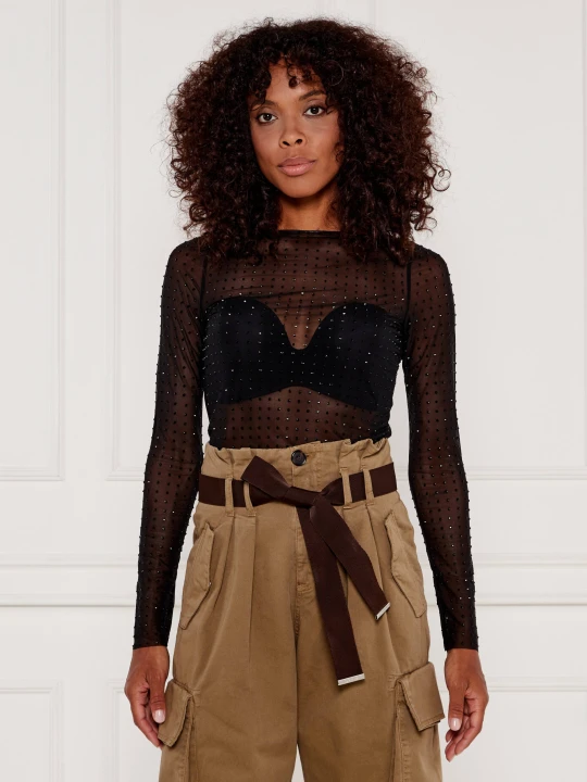 Zdjęcie produktu Pinko Bluzka ROUEN | Regular Fit czarny