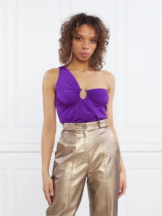 Zdjęcie produktu Pinko Bluzka | Skinny fit fioletowy