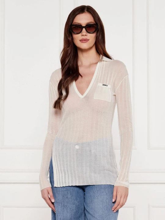 Zdjęcie produktu Pinko Bluzka | Slim Fit ecru