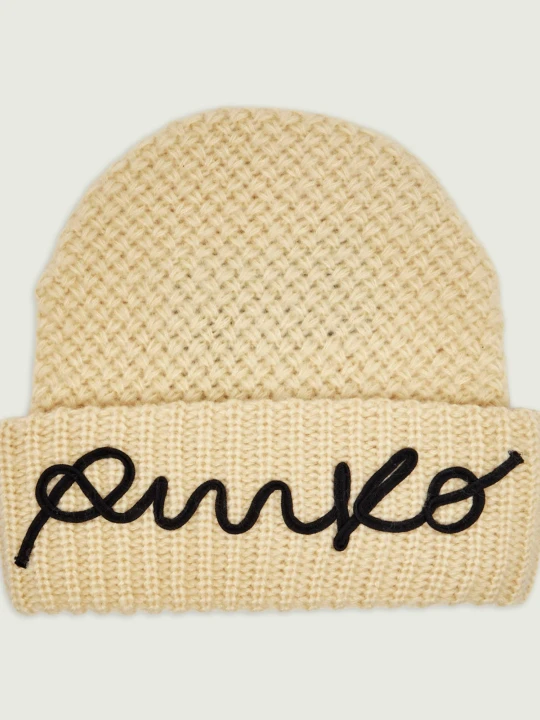 Zdjęcie produktu Pinko Czapka Bambu kremowy