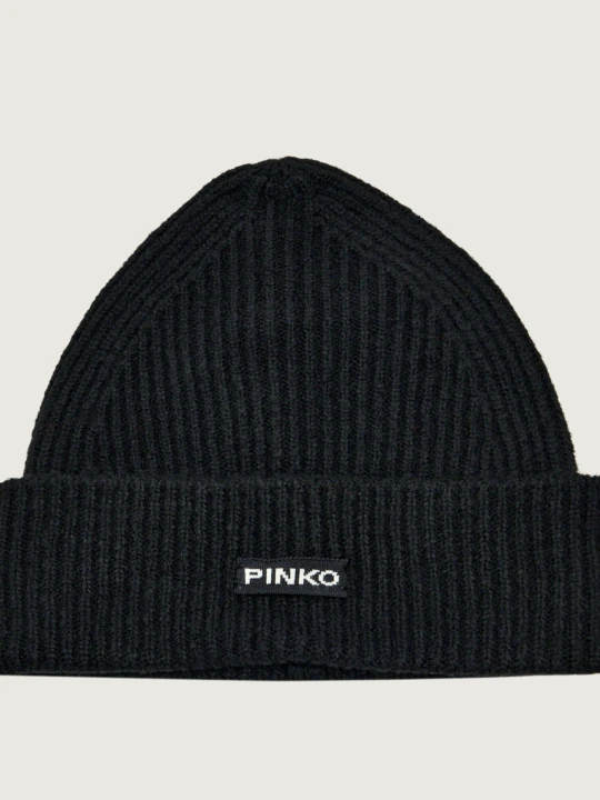 Zdjęcie produktu Pinko Czapka KAZAKISTAN | z dodatkiem wełny czarny