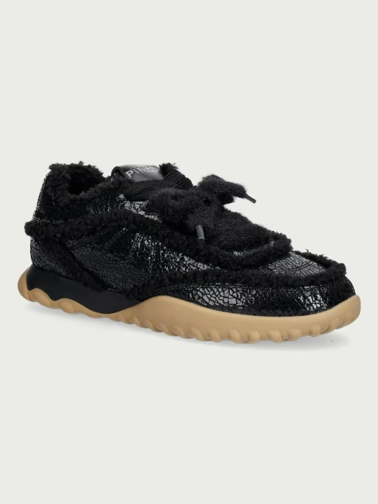Zdjęcie produktu Pinko Gea 02 sneakersy damskie skórzane czarny