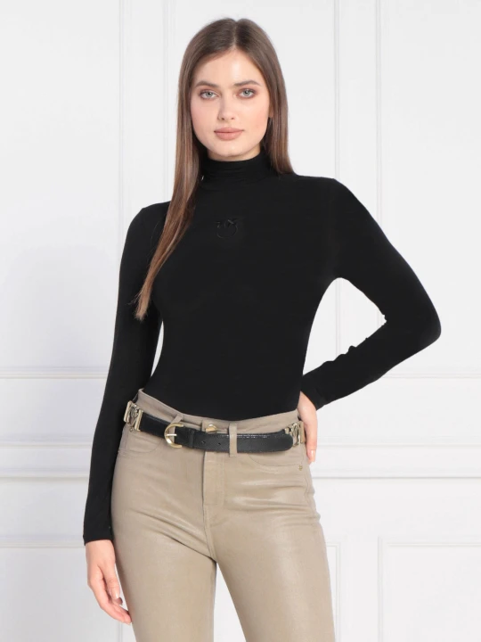 Zdjęcie produktu Pinko Golf | Regular Fit | z dodatkiem kaszmiru czarny