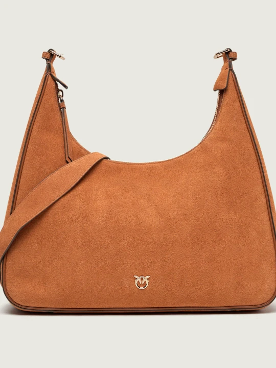 Zdjęcie produktu Pinko Hobo MISS PINKO CLASSIC | zamsz brązowy