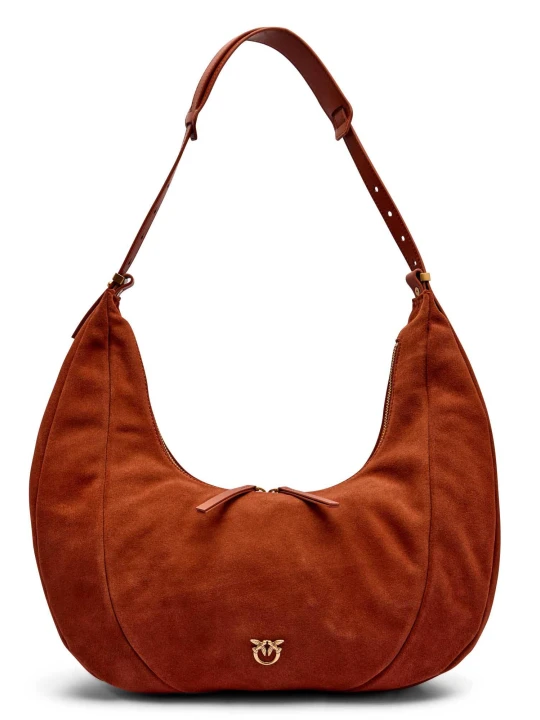 Zdjęcie produktu Pinko Hobo | zamsz brązowy