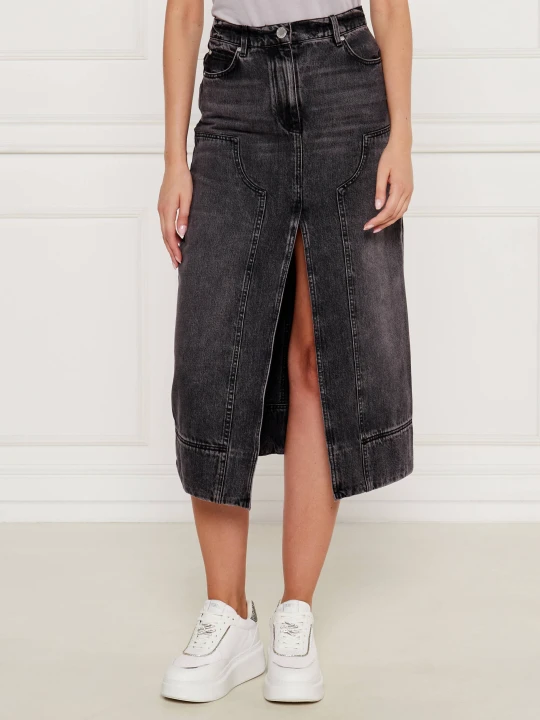 Zdjęcie produktu Pinko Jeansowa spódnica Gregoriana czarny