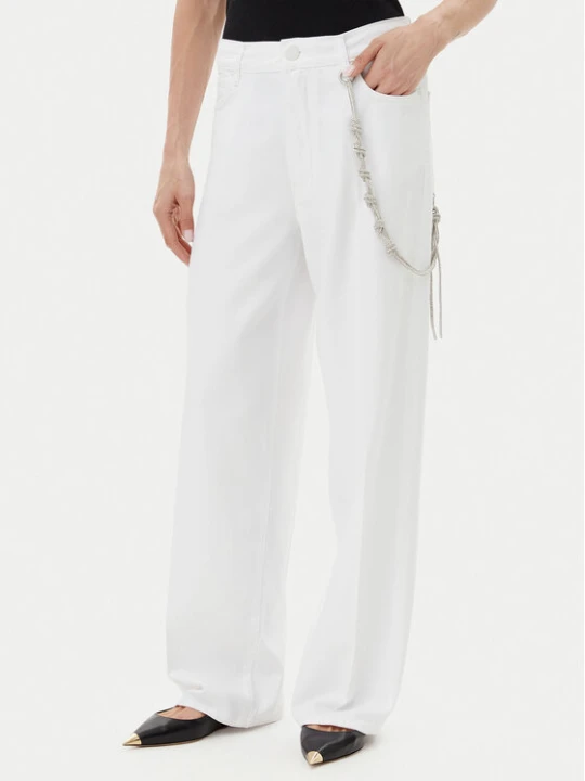Zdjęcie produktu PINKO Jeansy 104601 A2DO Biały Relaxed Fit