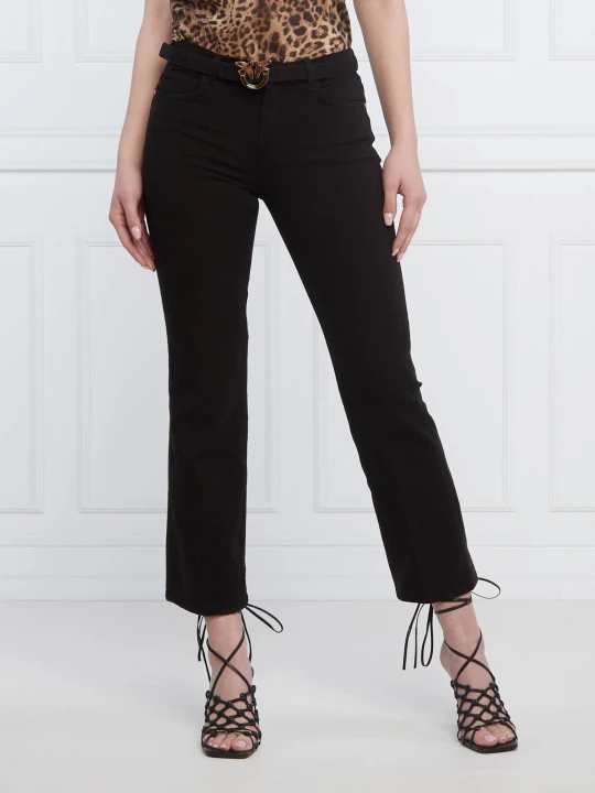 Zdjęcie produktu Pinko Jeansy BRENDA | flare fit czarny