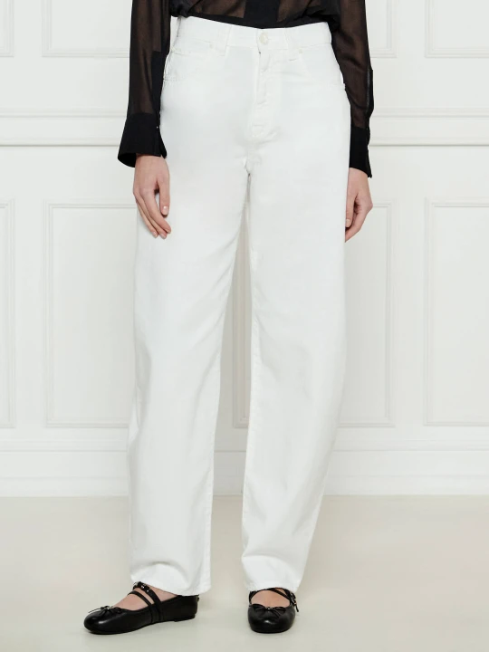 Zdjęcie produktu Pinko Jeansy ELOISE EGG | Relaxed fit biały
